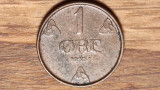 Norvegia - moneda de colectie - raruta - 1 ore 1951 bronz - impecabila !, Europa