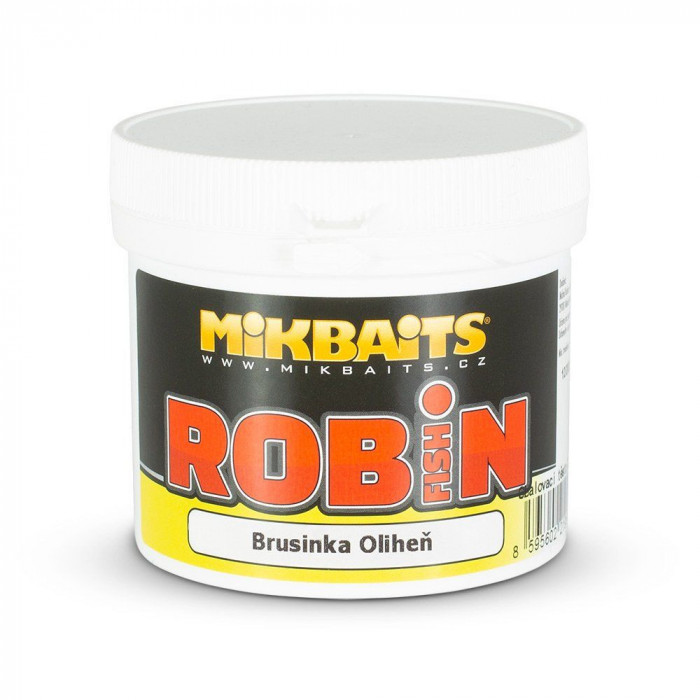 Mikbaits Robin Fish pastă pentru &icirc;nfășurat Merișoare&amp;amp;Caracatiță 200g