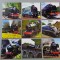 5 seturi x 9 MAGNETI MAGNET PT. FRIGIDER - LOCOMOTIVE TREN - MODELISM FEROVIAR