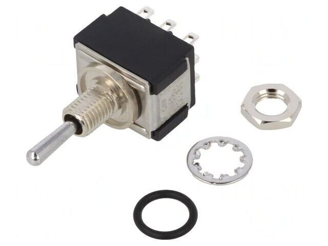 Comutator basculant 3 poziții 3PDT ON-OFF-ON 6A 125VAC 6VDC