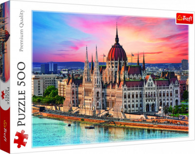 PUZZLE TREFL 500 ORASUL BUDAPESTA foto