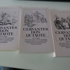 Don Quixote - 3 vol. _ Cervantes