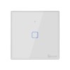 Intrerupator Smart cu Touch WiFi + RF 433 Sonoff T2EU1C TX, (1 canal)