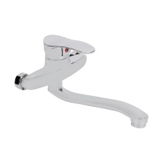 Baterie perete pentru baie pipa lunga, Sanit Lux GF-1144