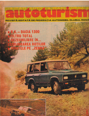 C10329 - REVISTA AUTOTURISM NR 11/1985 DEZECHILIBRARE IN ECHILIBRAREA ROTILOR foto