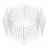 Strat &icirc;nălțat gabion hexagonal, 100 x 90 x 50 cm