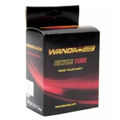 Camera bicicleta Wanda 29x1.25&ndash;1.5, 700x38C Slim City, valva auto (AV), cauciuc natural