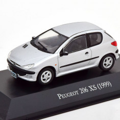 Macheta Peugeot 206 XS 1999 - IXO/Altaya 1/43