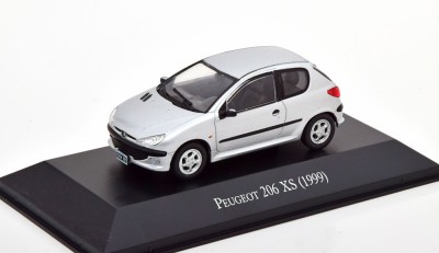 Macheta Peugeot 206 XS 1999 - IXO/Altaya 1/43 foto