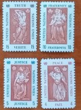 ONU-NY-&#039;&#039;ARTA MODERNA la sediu ONU&#039;&#039;-SERIE 4V-MNH LUX-NESTAMPIL.-VEZI SCAN