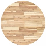 Cumpara ieftin Blat de masa rotund, &Oslash;80x4 cm, lemn masiv de acacia