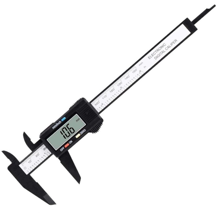 Subler electronic MRG M1200 Precizie 0.01mm, LCD digital, 0-150mm, mm/inch C1200