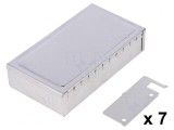 Carcasă de Oțel cu Compartiment 68x122x28mm