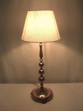 Veioza inalta stil baroc victorian, alamă, vintage