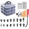 Set 620 clipsuri cleme auto, Universale, 4 instrumente demontare, extractor metalic, 2 tipuri de soricei de prindere