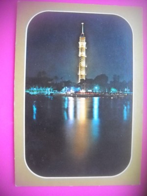 HOPCT 6884 TURNUL CAIRO -NOCTURNA -EGIPT -AFRICA-NECIRCULATA foto