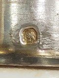 Calimara din cristal si montura din argint, Franta, cca. 1900