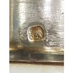 Calimara din cristal si montura din argint, Franta, cca. 1900