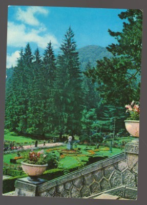 CPIB 24061 CARTE POSTALA - SLANIC MOLDOVA, VEDERE DIN PARC, CIRCULATA foto