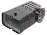 Conector HDC EPIC&reg; H-Q MTS PE M25 BK