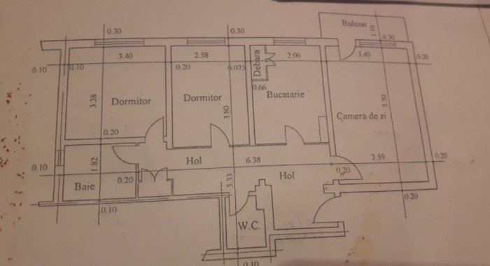 Apartament 3 Camere Decomandat Etaj 2 Malu Rosu Simache Arhiva