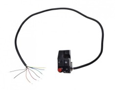 Intrerupator semnalizari moto/atv, montaj pe ghidon, d.22mm, culoare negru, file... Cod Produs: MX_NEW AW5191