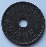 Danemarca, 5 Ore 1928, Europa