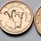 Set 3 monede 1, 2, 5 cents 2010 Cipru, unc, km#78-80