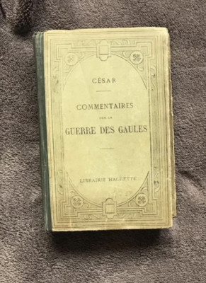 Commentaires sur la Guerre des Gaules : text latin / Jules Cesar Caesar foto