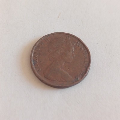 1 cent Australia 1966 foto