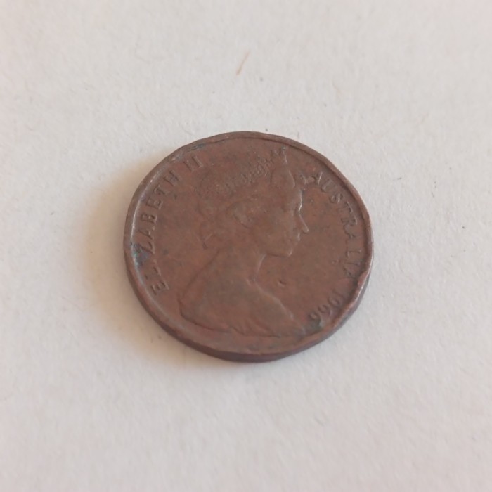 1 cent Australia 1966