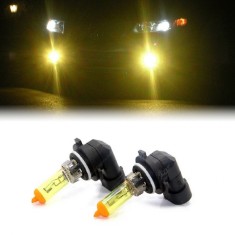 Set 2 becuri H11 pentru proiectoare de ceata, culoare galbena, 12V, 55W foto