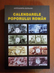 CALENDARELE POPORULUI ROMAN de ANTOANETA OLTEANU , 2001 foto