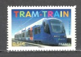 Franta.2006 Inaugurarea sistemului dual tramvai-cale ferata Bondy-Aulnay sous Bois MF.1130