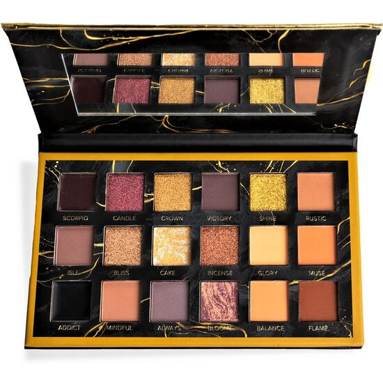 Paleta fard de pleoape Black Diamond, Magic Studio, 18 nuante, 26002