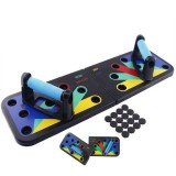 Placa pentru flotari multifunctionala pe baza de culori,cu manere Push Up Board