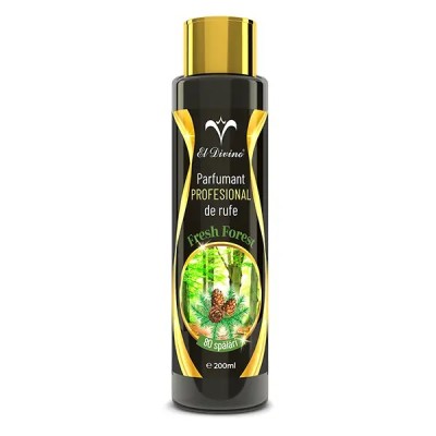 EL DIVINO Fresh Forest, parfum de rufe concentrat, 200ml, 80 spalari foto