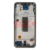 LCD+Touchscreen cu rama Samsung Galaxy A34 5G / A346 BLACK OLED Dimensiune redusa