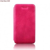 Husa Flip Kalaideng Oscar Roz pentru iPhone 6 Plus (5.5 inch) - Protectie Premium, Design Elegant
