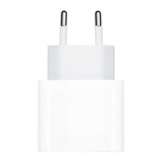 Incarcator retea Apple, 20 W, USB Type C, Fast Charger, Alb