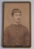 CDV Atelier Romania Nestor Heck Jassy Iassy Iasi barbat in uniforma - militar
