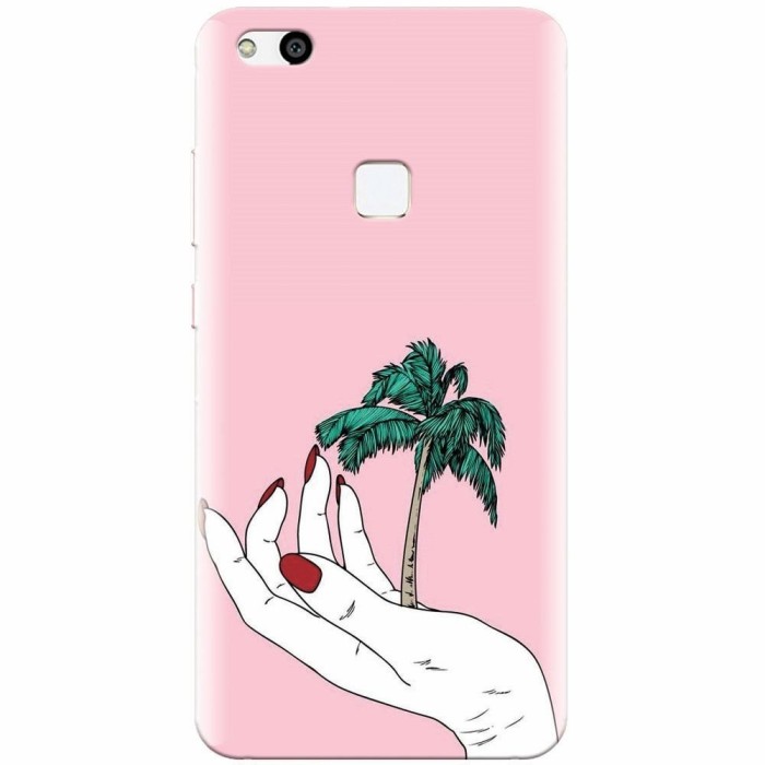 Husa silicon pentru Huawei P10 Lite, Palm Tree