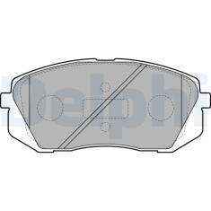 DELPHI LP2050 set placute frana,frana disc