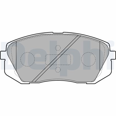 DELPHI LP2050 set placute frana,frana disc foto