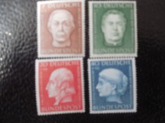 GERMANIA-BINEFACATORI AI UMANITATII-SERIE COMPLETA-NESTAMPILATE foto