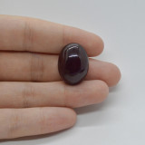 Cabochon granat hessonit 22x16x9mm c57, Stonemania Bijou