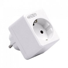 Adaptor priza mini Smart cu WI-FI incorporat foto