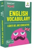 Carti de Joc Educative pentru Invatarea Vocabularului Engleza pentru Copii