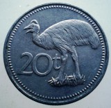 7.922 PAPUA NEW GUINEA NOUA GUINEE 20 TOEA 1984