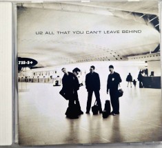 U2 &lrm;&ndash; All That You Can't Leave Behind Nm /NM cd rock Island Europa 2000